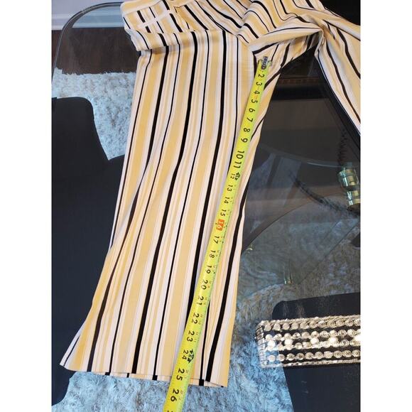 Sport Collection Striped Long Sleeve Collared Shirt & Pant 2 Piece Suit Size M - Picture 11 of 12